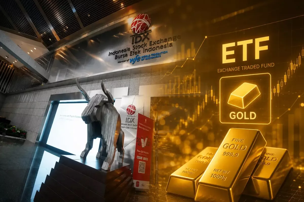 ETF Emas Resmi Hadir di BEI Cek Beda Biayanya dengan Emas Fisik