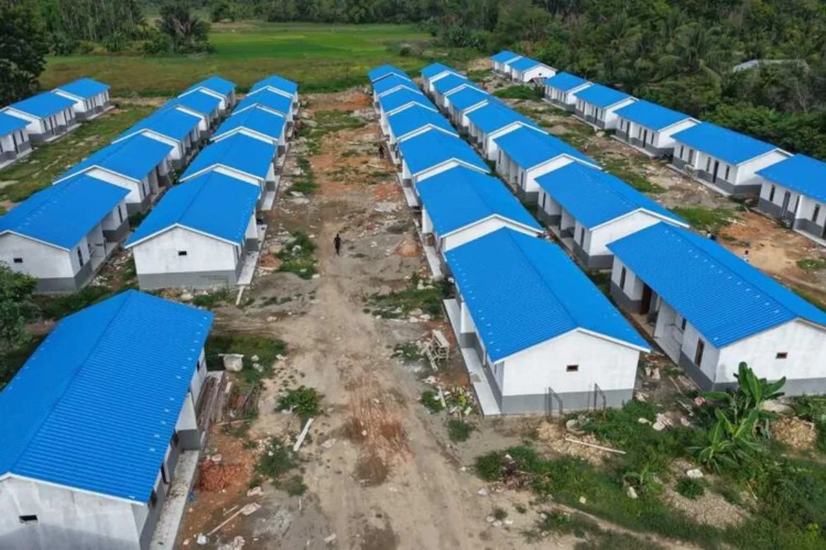 Atasi Huntap Terbengkalai BNPB Selesaikan Pembangunan di Aceh Utara