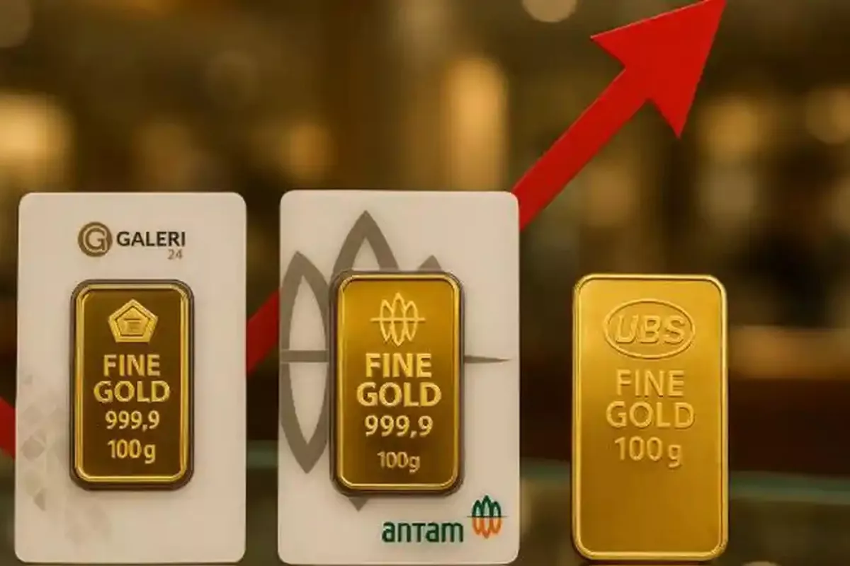 Harga Emas Antam di Pegadaian Naik Rp5.000 pada Selasa 9 Juni 2026