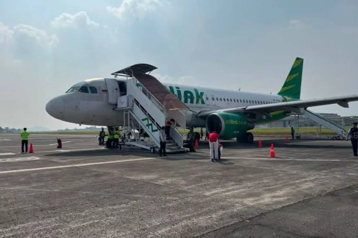 Citilink Buka 5 Rute Baru dari Bandara Husein Gunakan Airbus A320