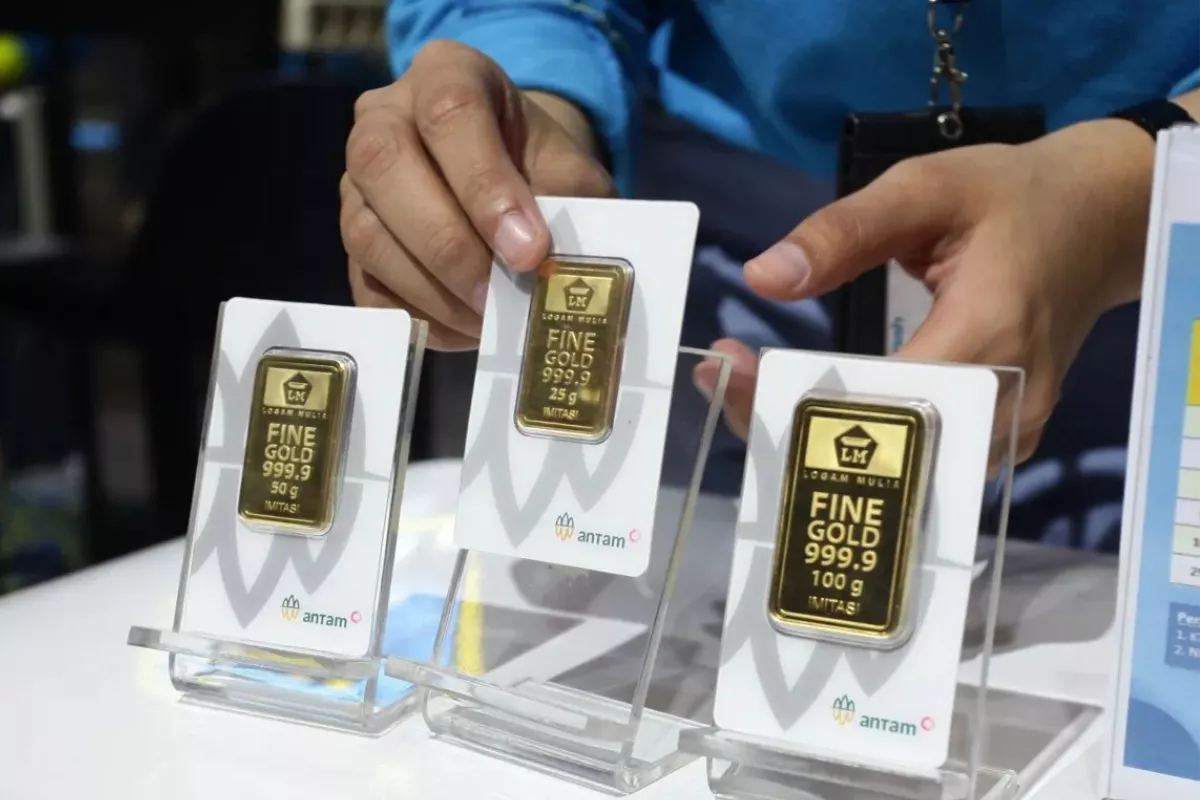 Harga Emas Antam Turun Lagi Hari ini di Pegadaian 21 Juni 2026