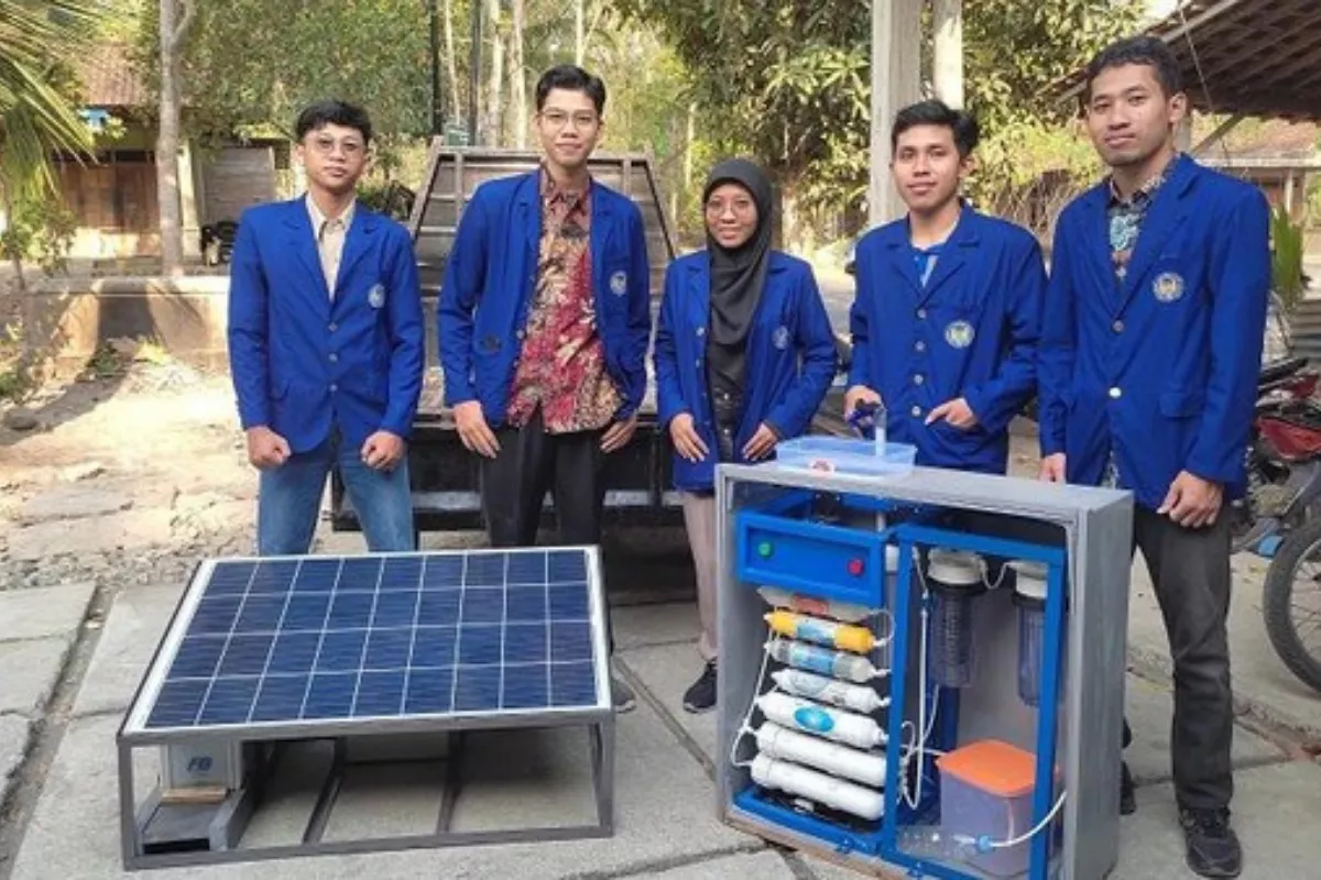 Kreasi Mahasiswa: Ubah Air Laut Jadi Air Minum di Pulau Bone Rate