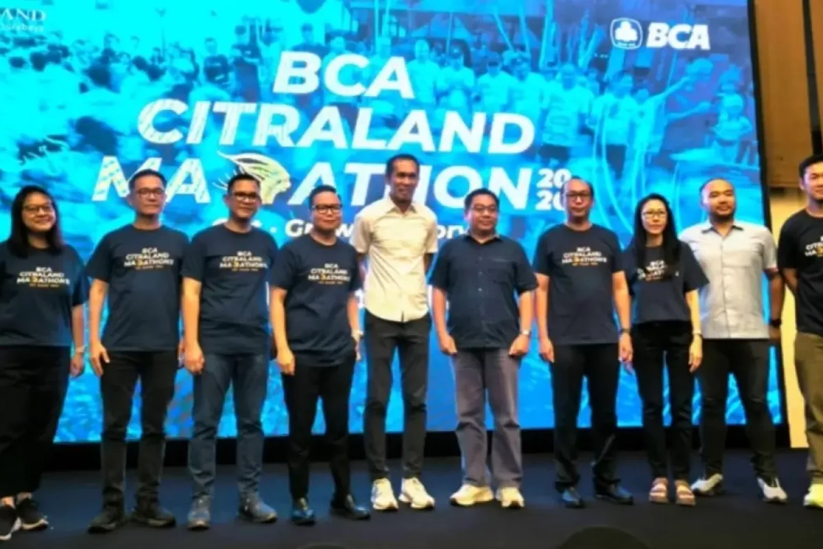 BCA CitraLand Marathon 2026 Tawarkan Rute Anyar Target 7.000 Peserta