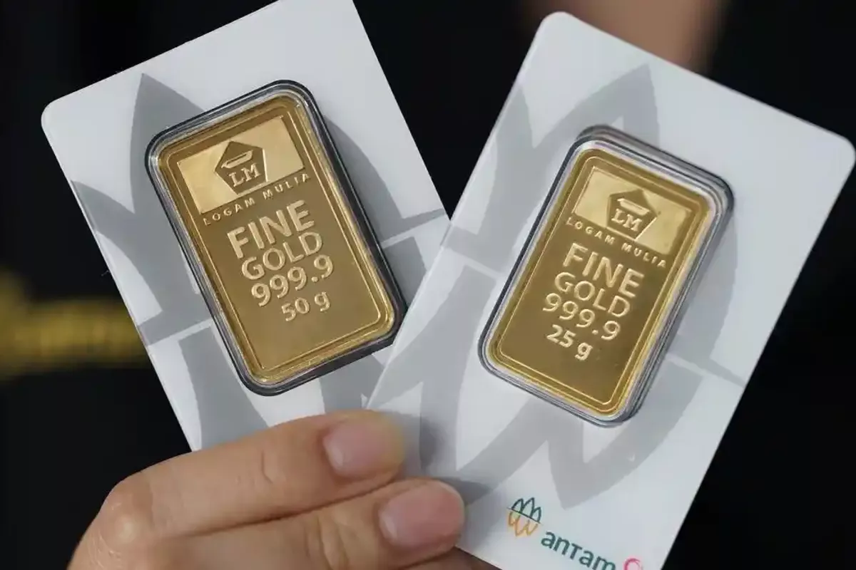 Emas Antam Pegadaian Hari Ini Rp2.633.000 per Gram, Buyback Turun Rp10.000