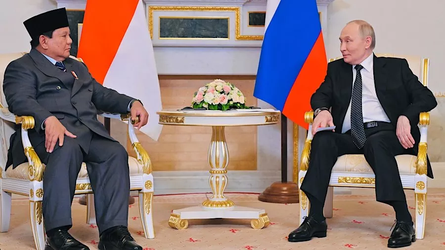 Presiden Prabowo Subianto Kembali Temui Vladimir Putin Bahas Energi Global 2026