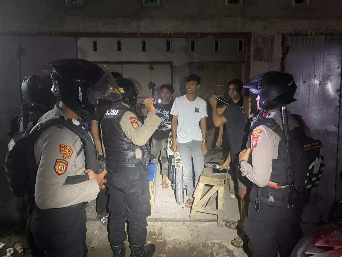 Polres Gowa Gencarkan Patroli Mobile Tekan Kriminalitas Malam Hari