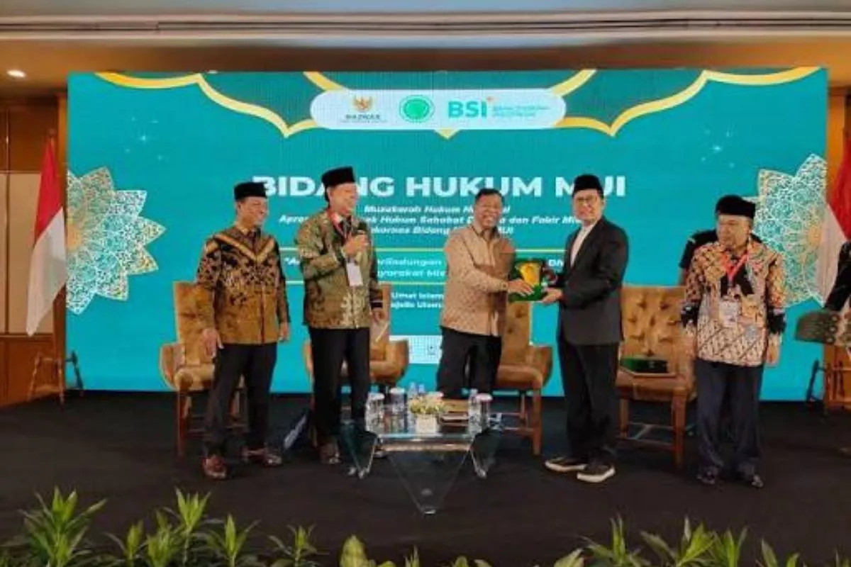 Baznas RI dan MUI Beri Penghargaan Penegak Hukum Dhuafa