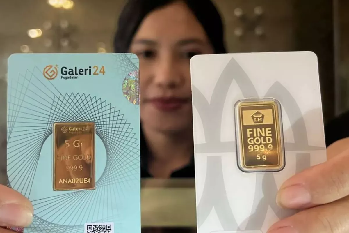 Daftar Harga Emas Galeri24, Antam, dan UBS Pegadaian Hari Ini