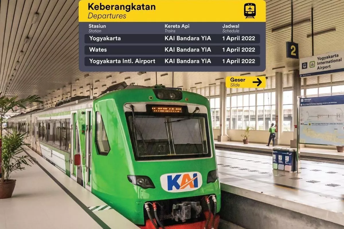 Jadwal Terbaru KA Bandara YIA Reguler dan Xpress Per 7 Agustus 2026
