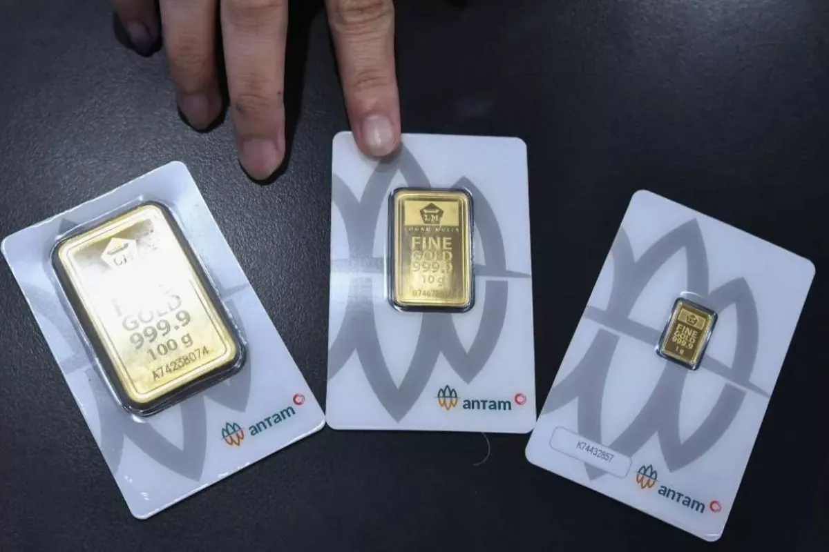 Daftar Harga Emas Antam, UBS dan Galeri 24 di Pegadaian Turun Hari Ini