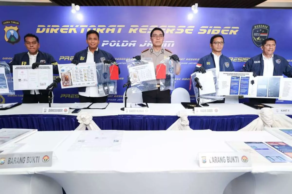 Polda Jatim Bongkar Penipuan Emas Murah, 4 Tersangka Warga Binaan
