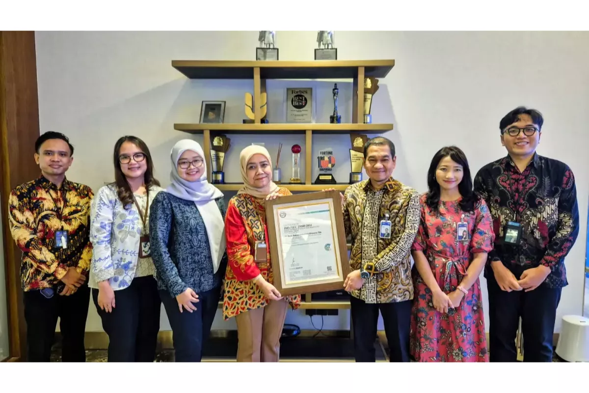 BRI Jadi Perbankan Pertama Nasional yang Raih Sertifikasi Bergengsi ISO/IEC 25000