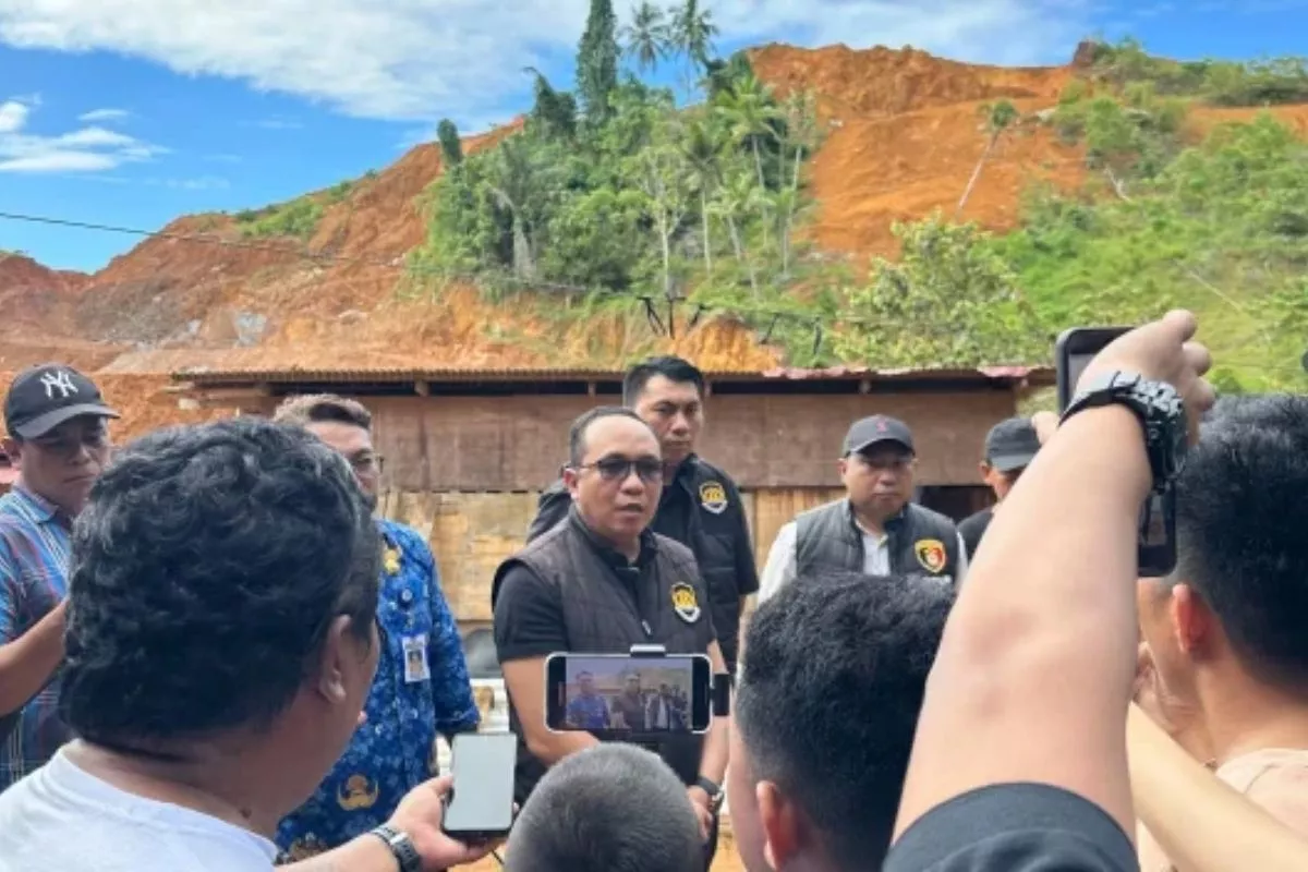 Imigrasi Tahuna Lakukan Operasi Gabungan di Tambang Emas Bowone