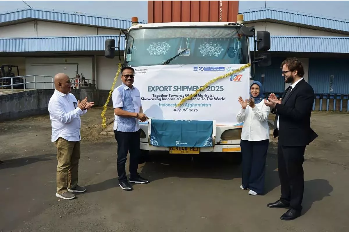 Perkuat Pasar Global, Indofarma Ekspor 5 Kontainer ke Afghanistan
