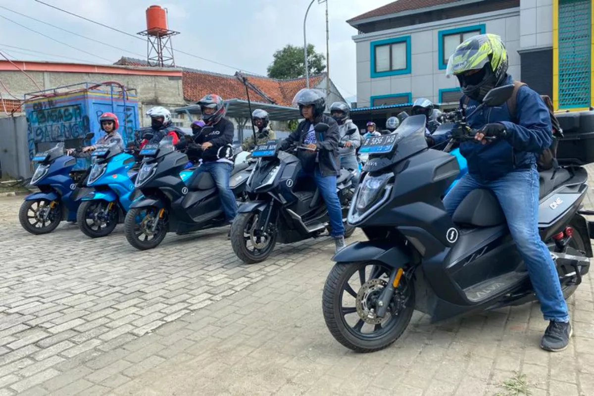 Populasi Motor Listrik Indonesia Melonjak Drastis Tahun 2024
