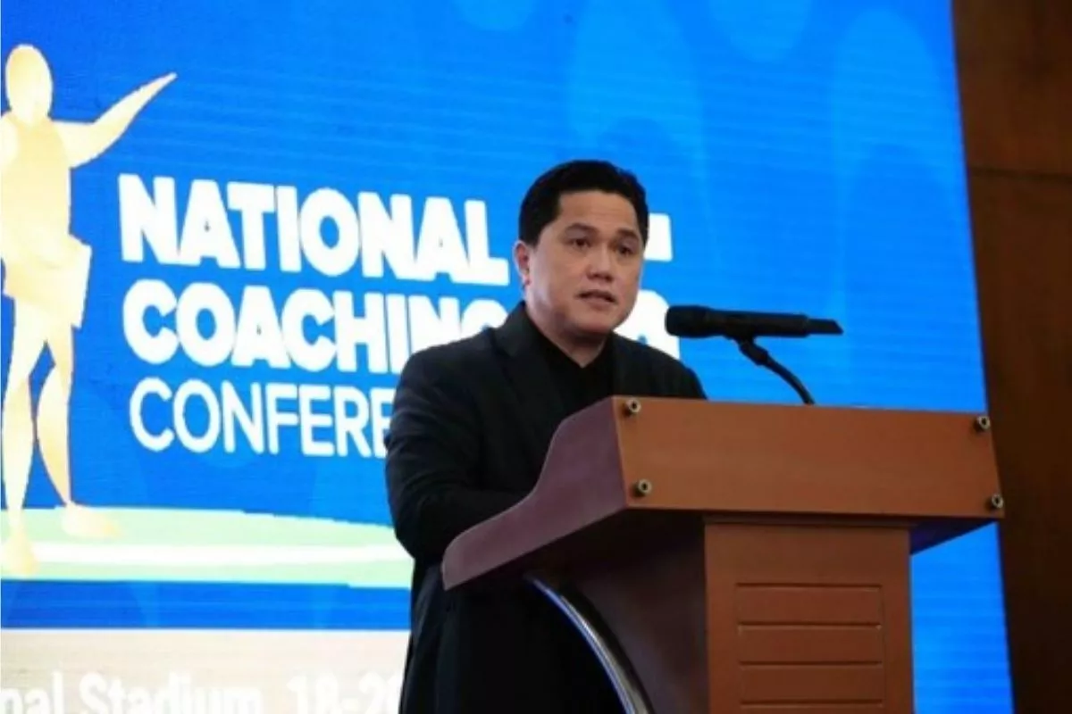 Erick Thohir Tinjau Pembinaan Pemain Muda di Piala Presiden