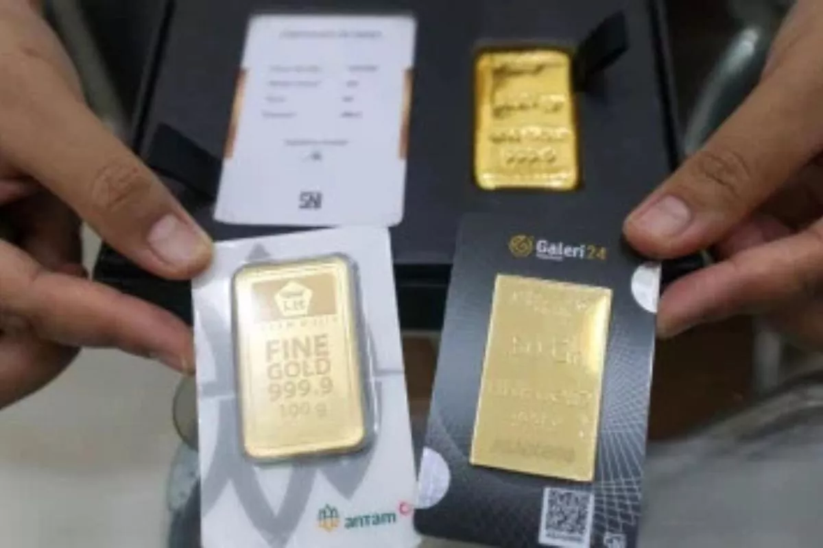 Harga Emas Hari Ini 23 Juli 2026: Antam, Galeri 24, dan UBS Naik