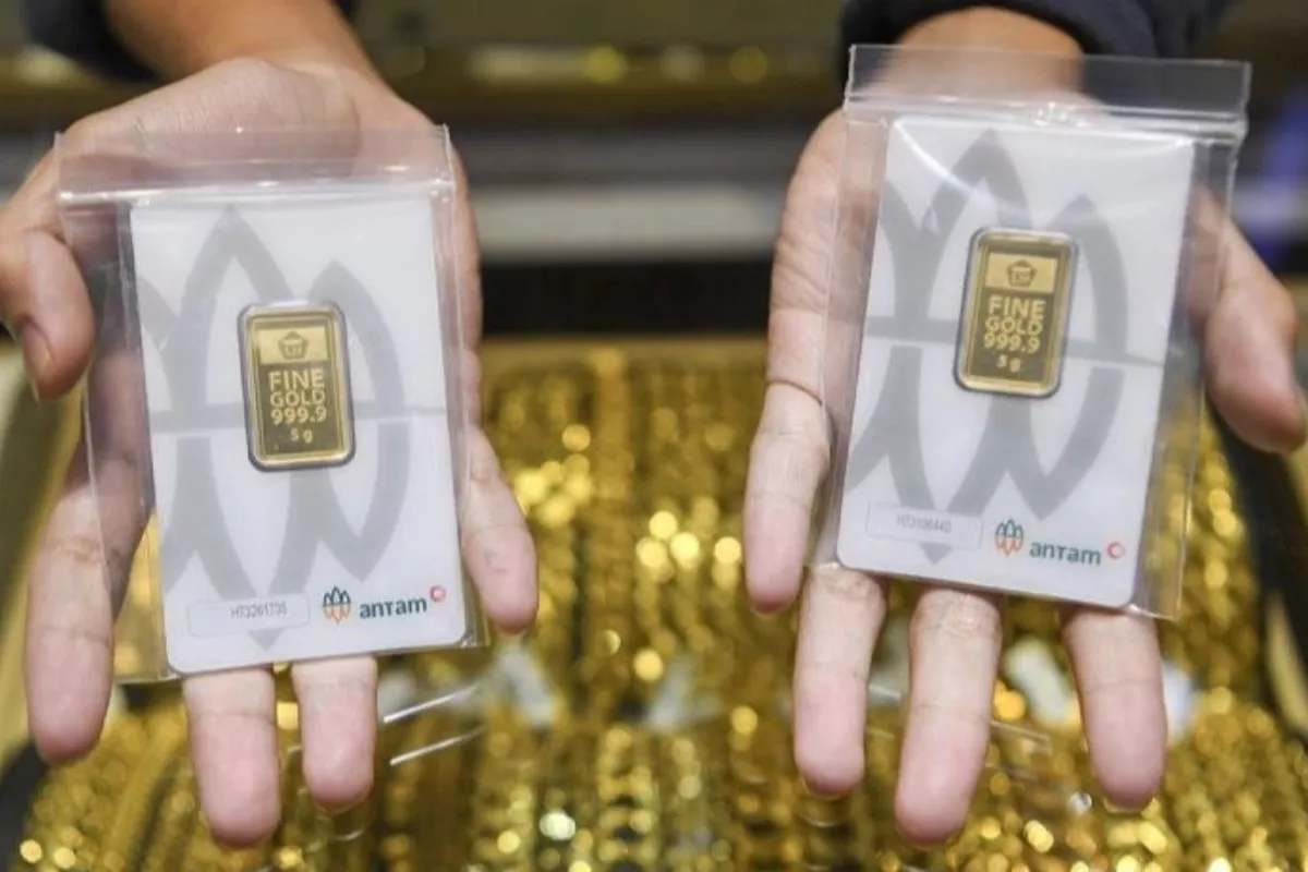 Harga Emas Batangan Antam Turun Menjadi Rp2,630 Juta per Gram Hari Ini