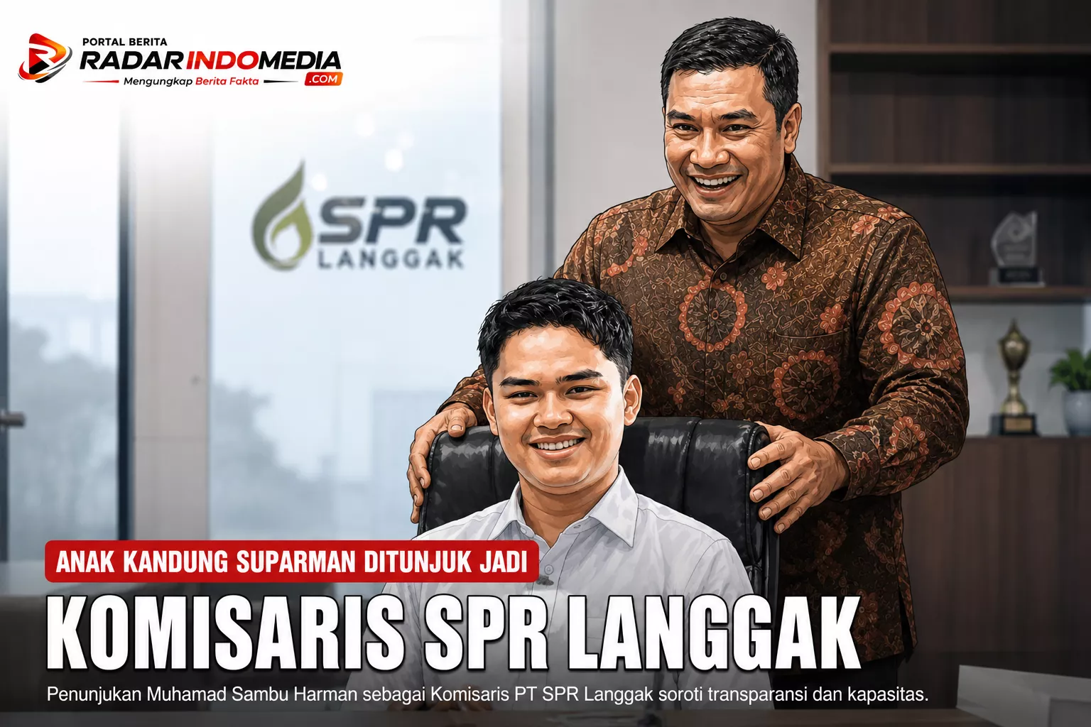 Anak Kandung Suparman Duduki Kursi Komisaris SPR Langgak, Publik Soroti Transparansi Pengisian Jabatan