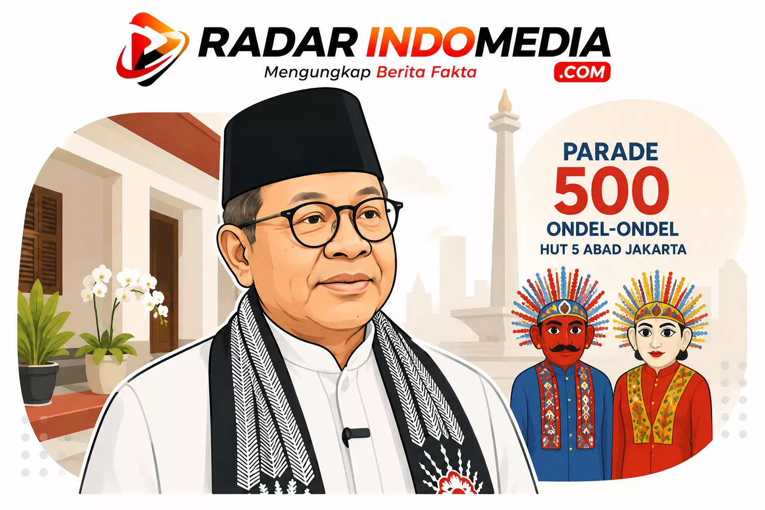 Pramono Siapkan Parade 500 Ondel-Ondel Sambut 5 Abad Jakarta