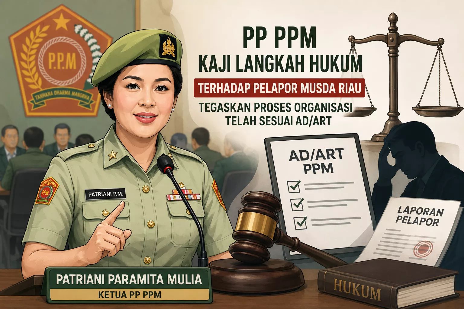 PP PPM Kaji Langkah Hukum terhadap Pelapor Musda Riau, Tegaskan Proses Organisasi Telah Sesuai AD/ART