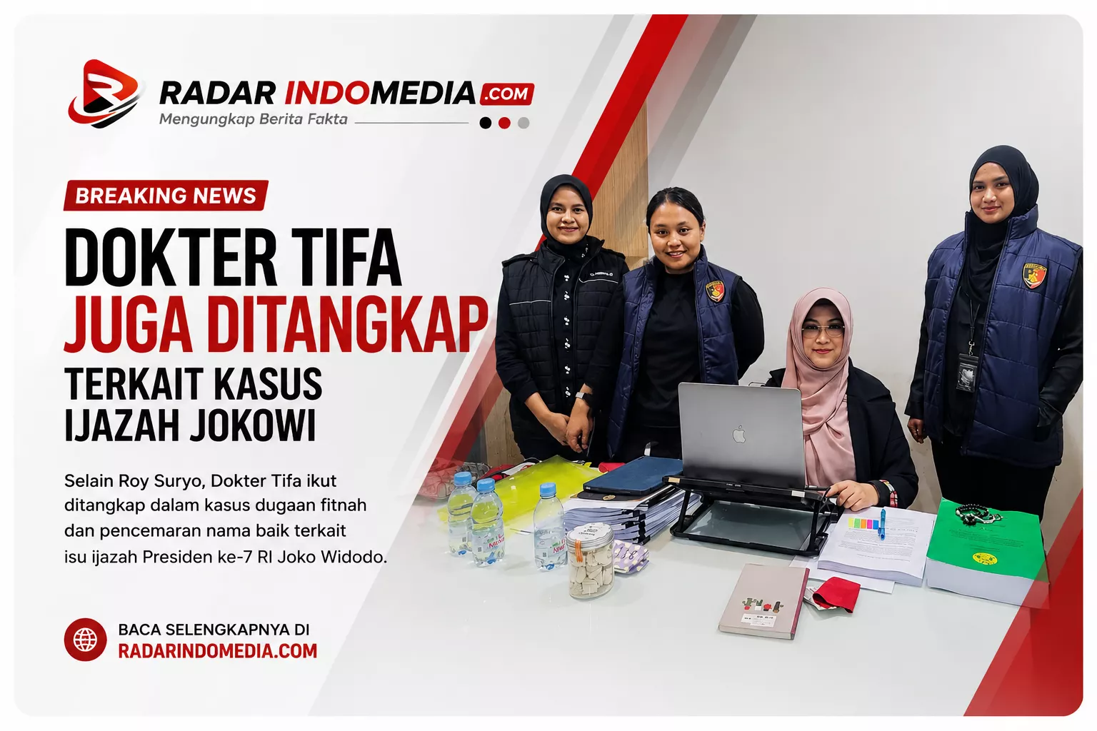 Dokter Tifa Ikut Ditangkap, Polemik Ijazah Jokowi Makin Panas