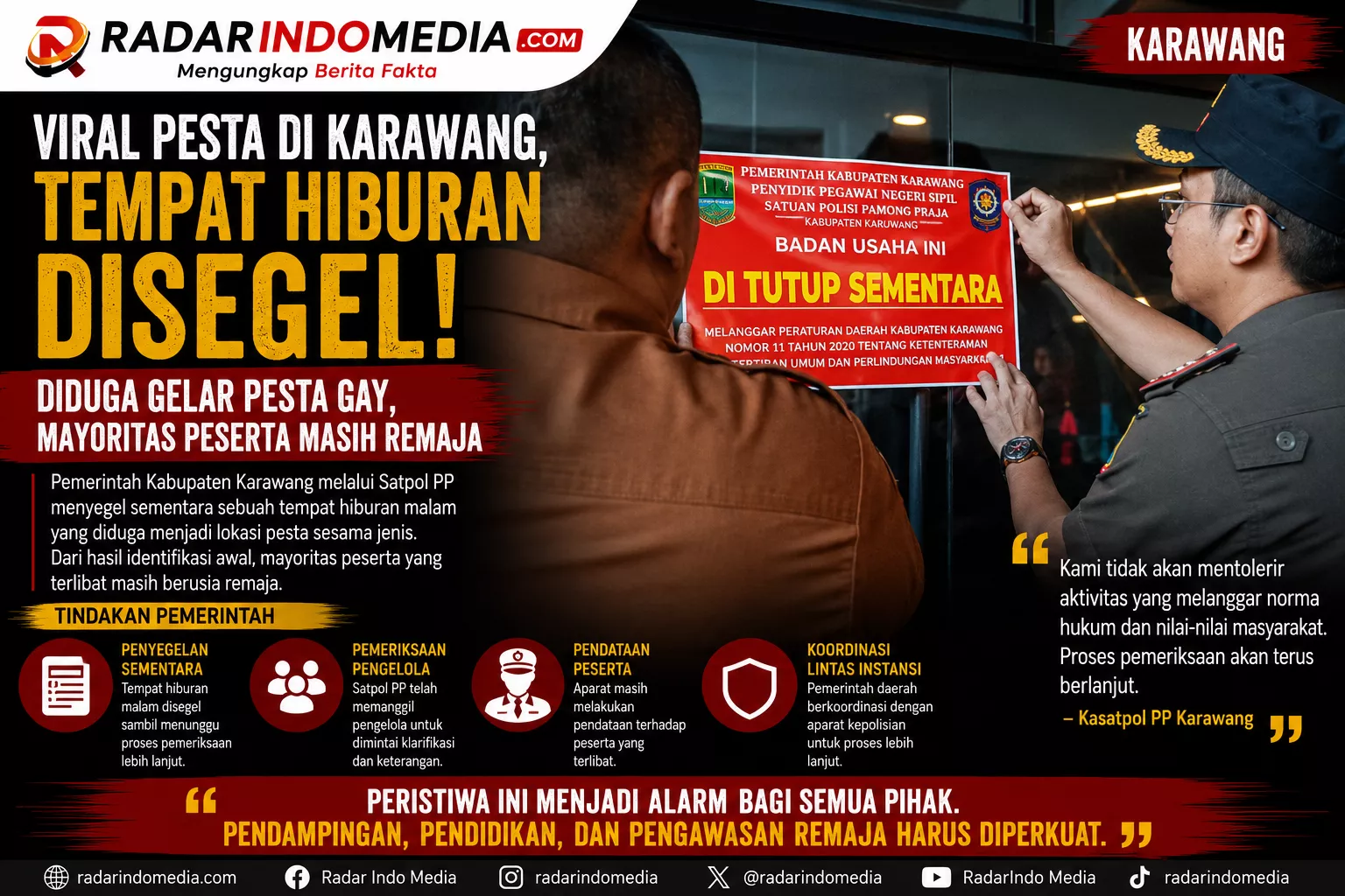 Karawang Geger, Mayoritas Peserta Masih Remaja: Siapa yang Sedang Gagal?