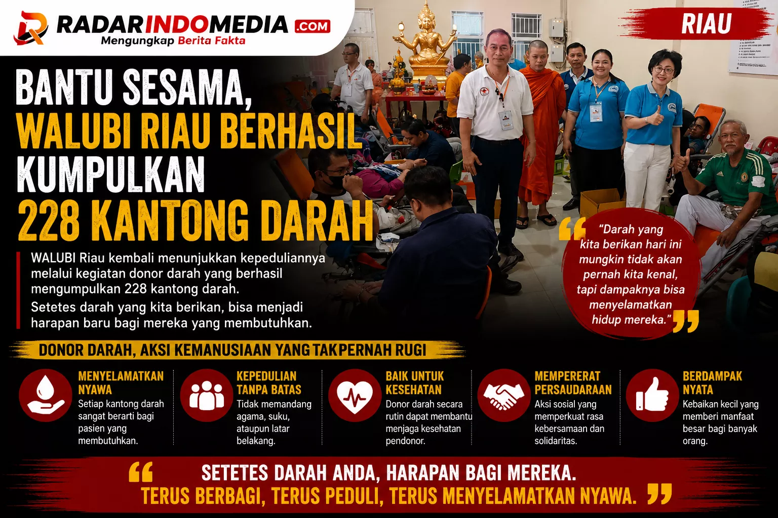 Saat Banyak Orang Sibuk Berdebat, Ada yang Diam-Diam Menyelamatkan Nyawa