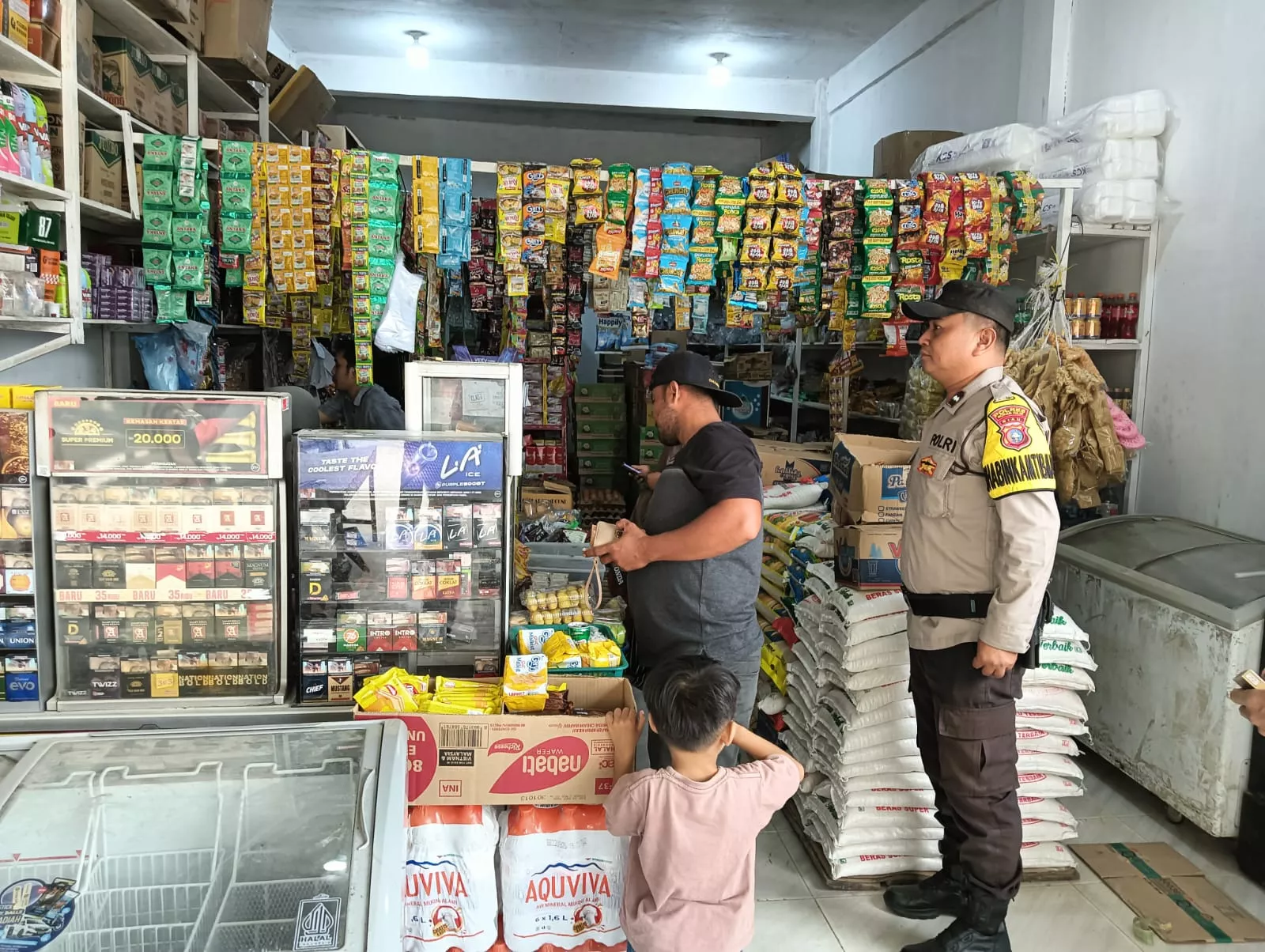 KRYD Polsek Rimba Melintang Ciptakan Kamtibmas