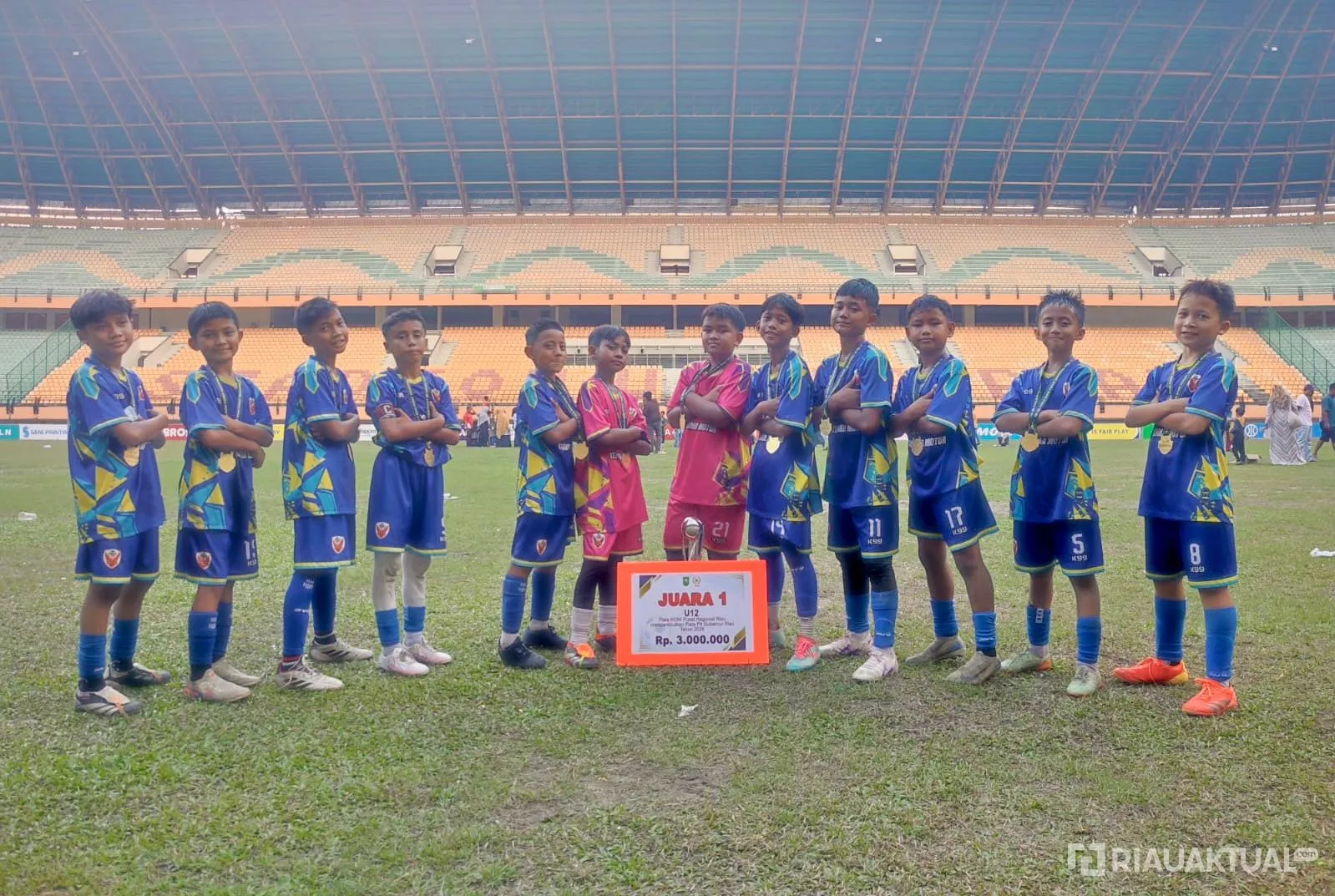 Garuda Junior Pekanbaru KU 12 Juara Piala KONI Pusat Regional Riau 2026