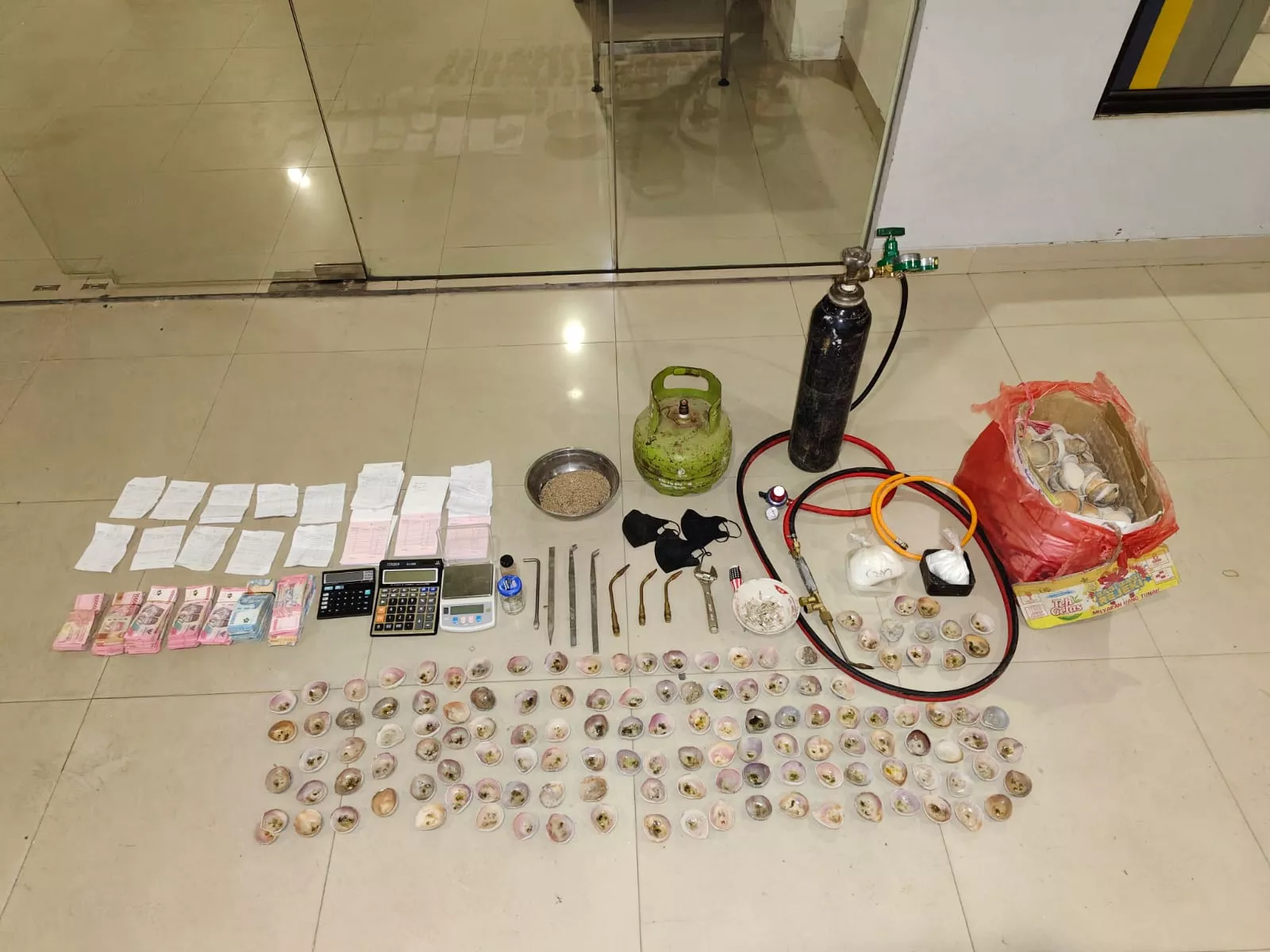 Call Center Polri 110 Bongkar Tambang Emas Ilegal dan Sabu di Kuansing