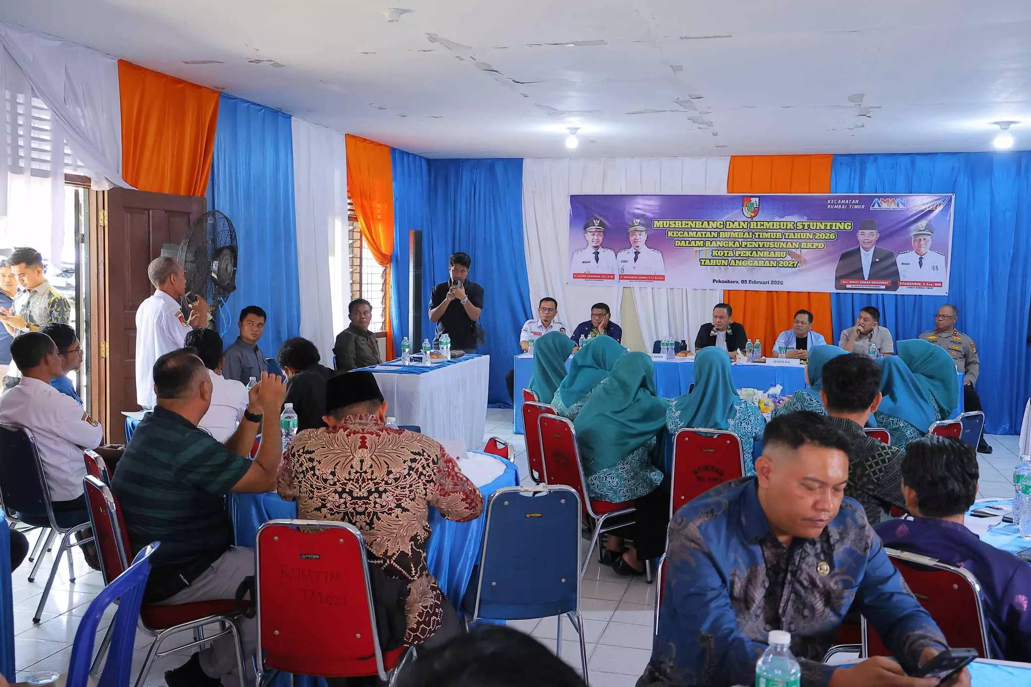 Musrenbang di Rumbai Timur, Wako Pekanbaru Jemput Langsung Aspirasi Warga