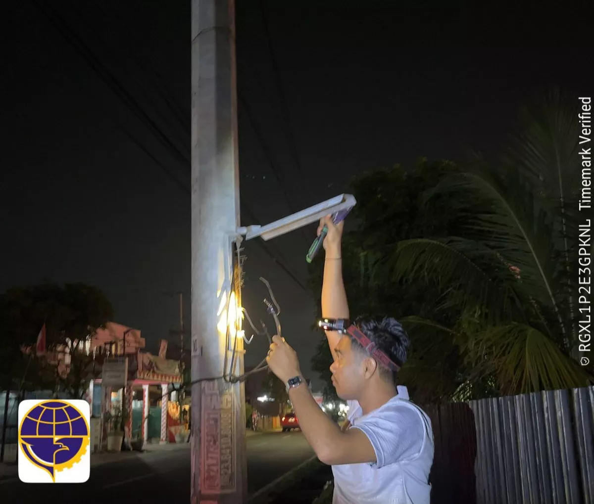 Komponen Lampu PJU di 2 Lokasi Kembali Dicuri, Dishub Pekanbaru Lapor Polisi 