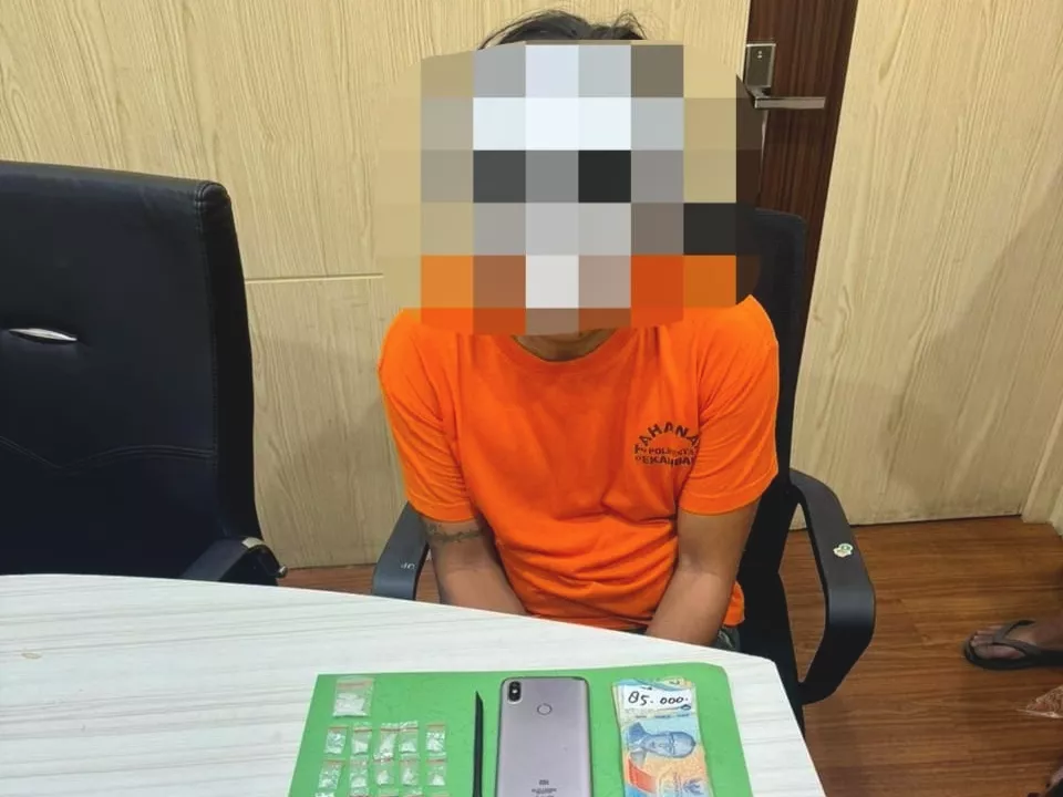 Usai Amankan DPO Curat, Polisi di Pekanbaru Ciduk Bandar Sabu