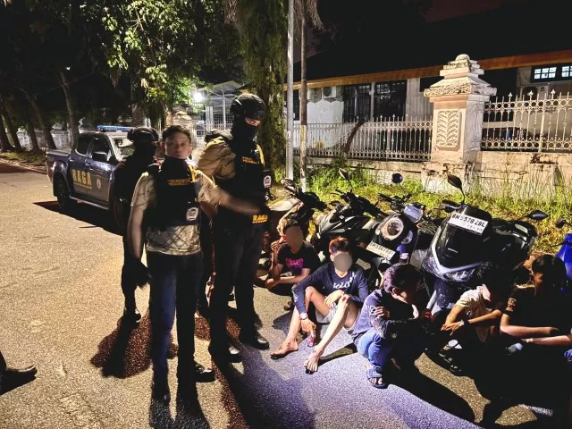 Tim Raga Polresta Pekanbaru Amankan 28 Motor Berknalpot Brong