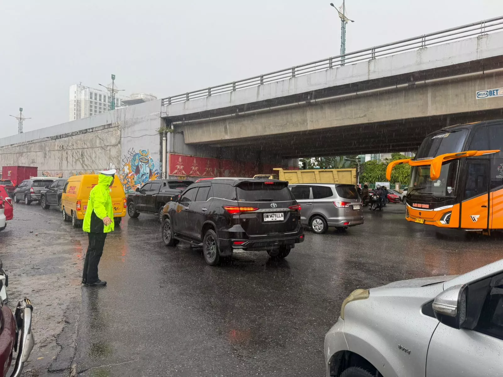 Volume Kendaraan Meningkat Saat Libur Panjang di Pekanbaru