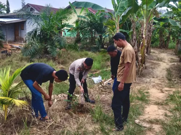 Polsek Rimba Melintang Green Policing di Musala Mukminun