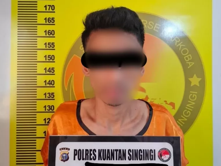 Satresnarkoba Kuansing Amankan Pengedar saat Transaksi Sabu di Pondok