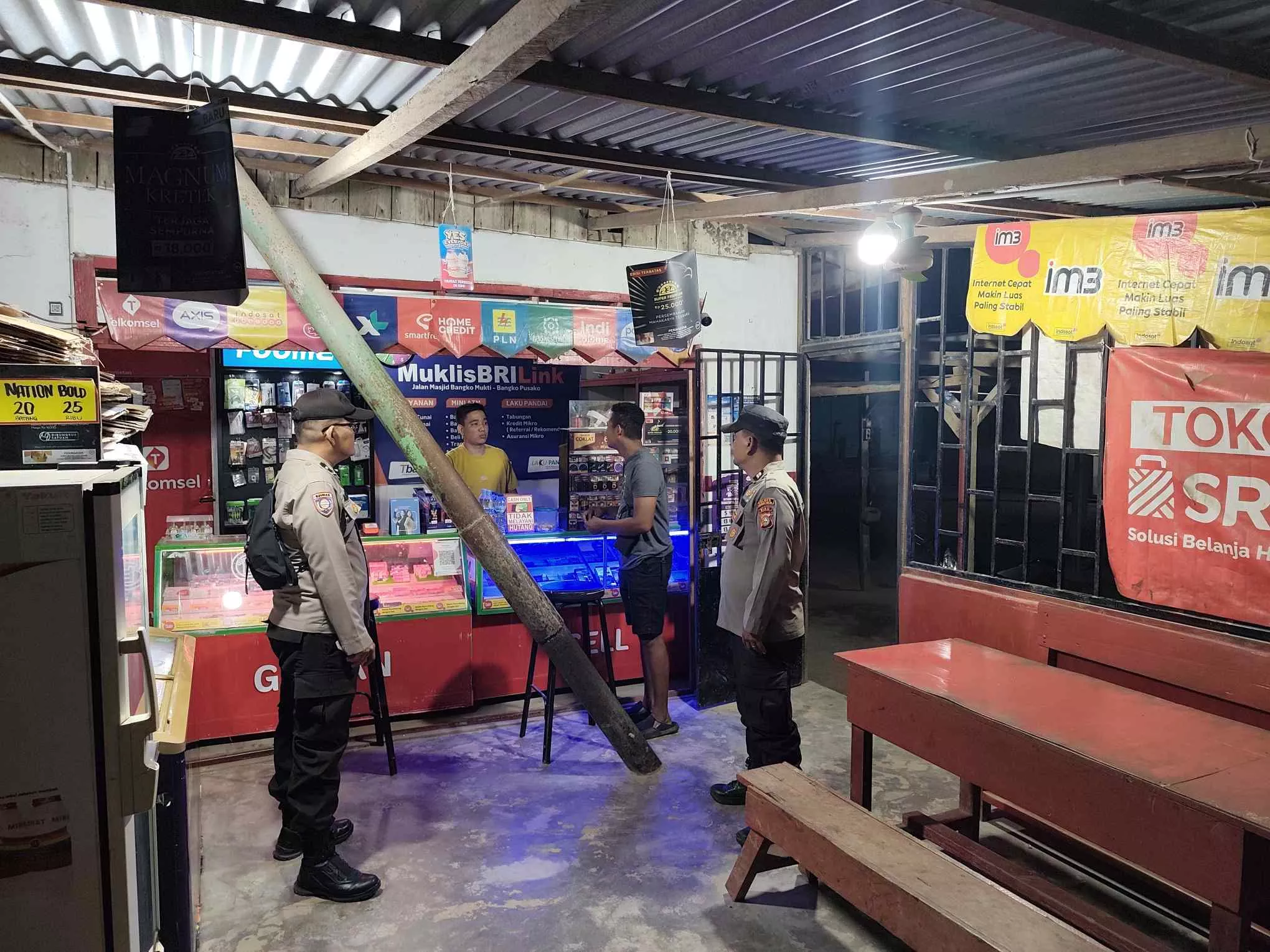 Polisi Gelar KRYD Antisipasi Premanisme di Bangko Pusako