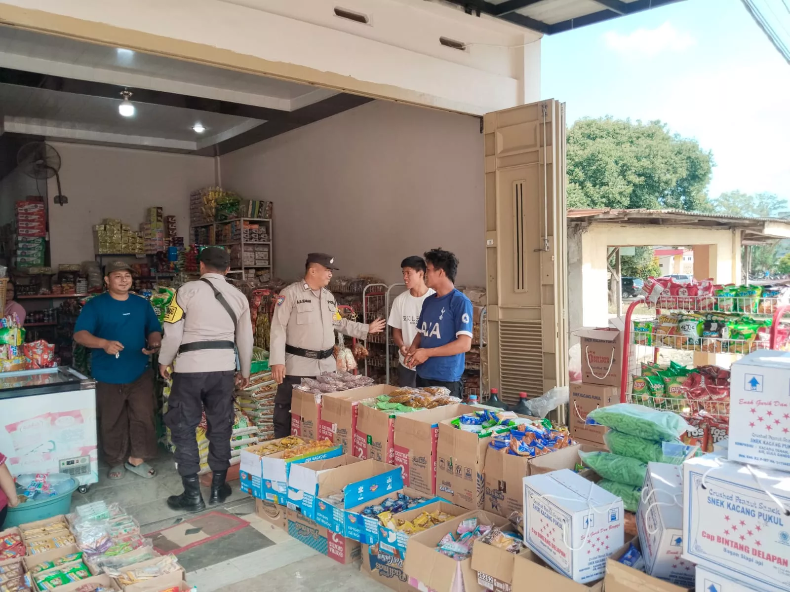 Jelang Imlek, Polsek Rimba Melintang Intensifkan Patroli KRYD