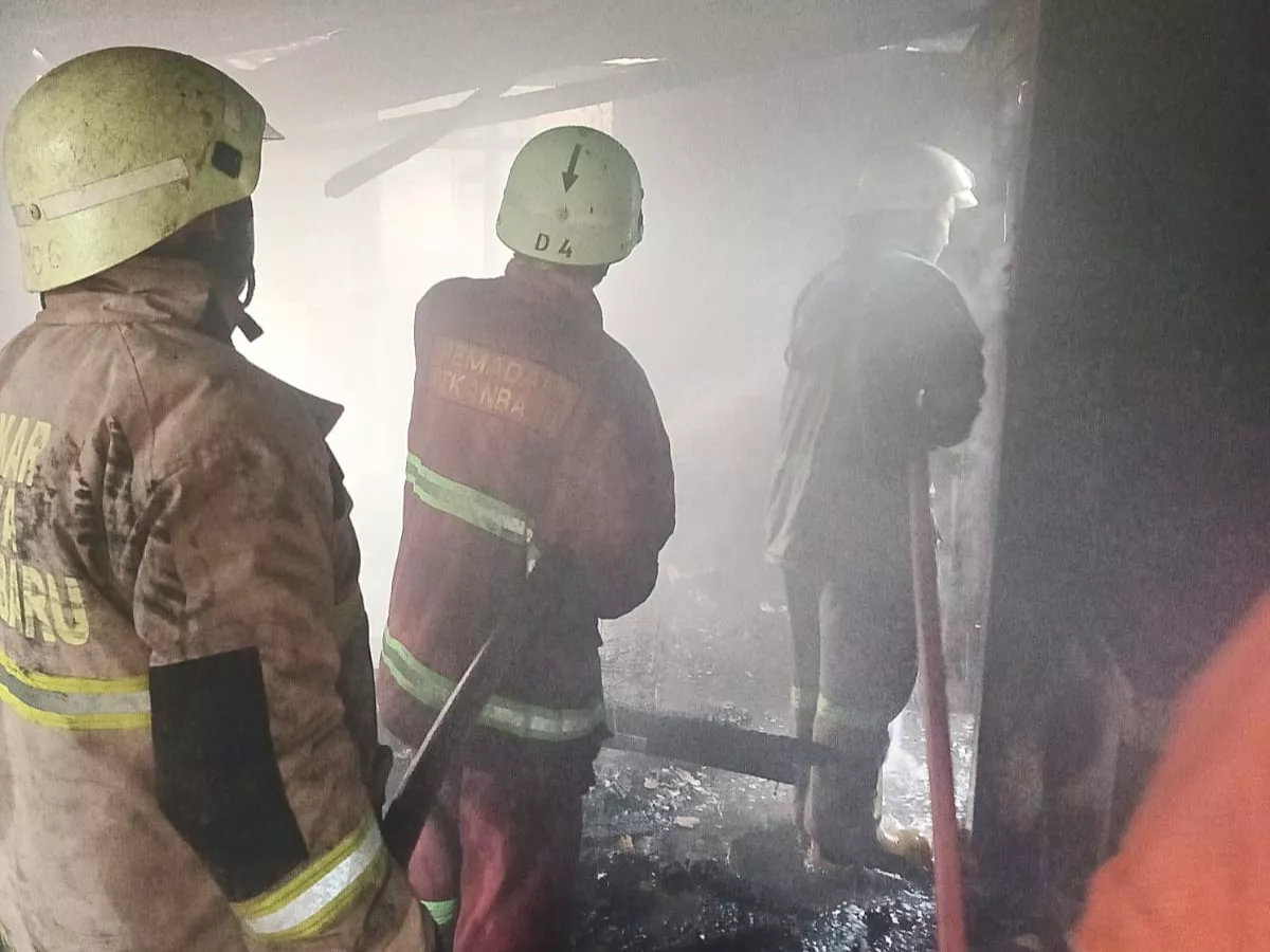 Kebakaran di Rumbai Pekanbaru Rengut Nyawa Bocah 3 Tahun