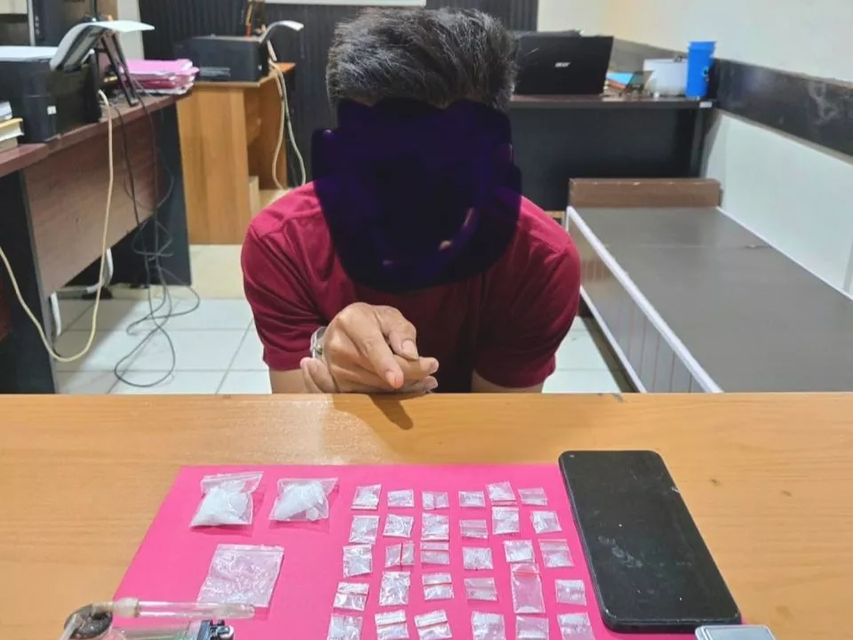 Edarkan Sabu, Warga Bukit Kerikil di Bengkalis Diciduk Polisi