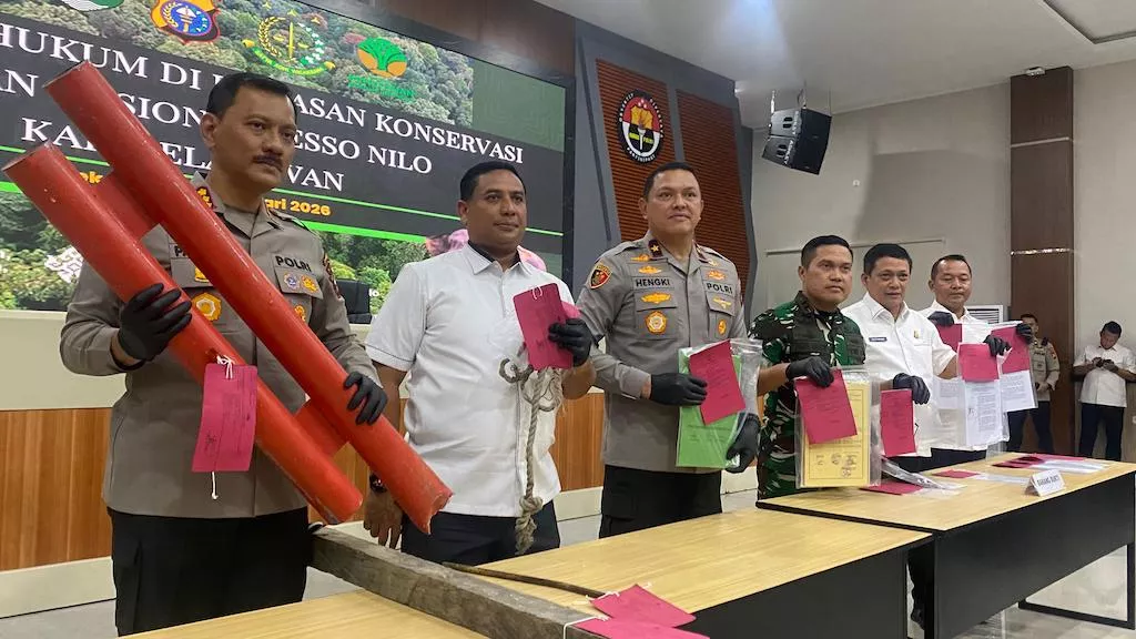 Polda Riau Tangkap 9 Tersangka Kasus Perusakan dan Perambahan di Tesso Nilo