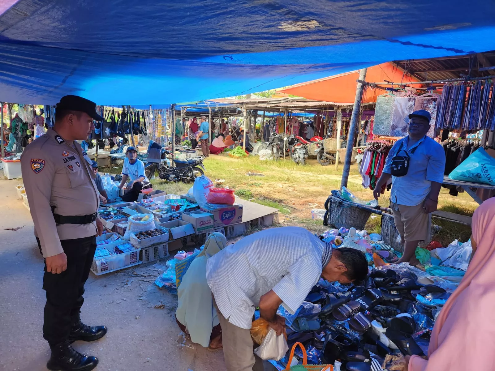 Bikin Warga Aman, Polsek Rimba Melintang Intensifkan Patroli Rutin Sitkamtibmas