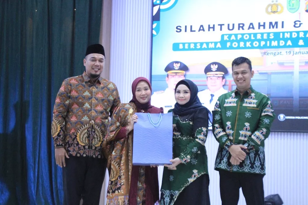 Pemkab Inhu Gelar Kenal Pamit Kapolres, Fahrian Pindah ke Bengkalis