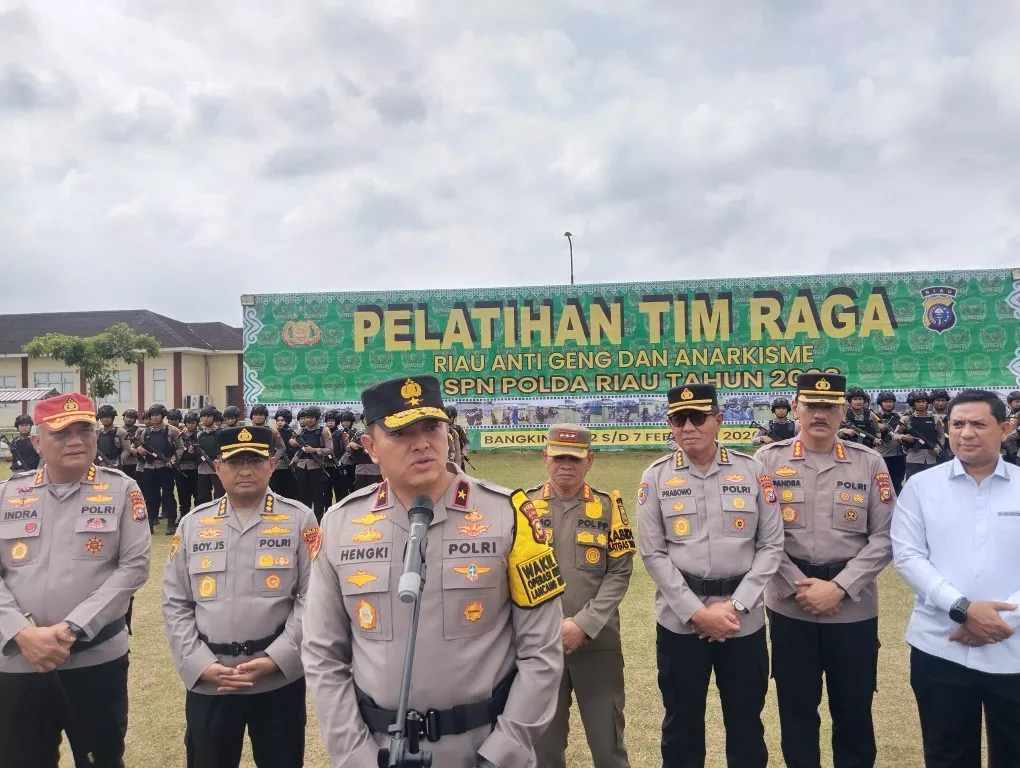 Polda Riau Latih 210 Personel Tim RAGA, Wakapolda: Jangan Tunggu Kejahatan Terjadi!