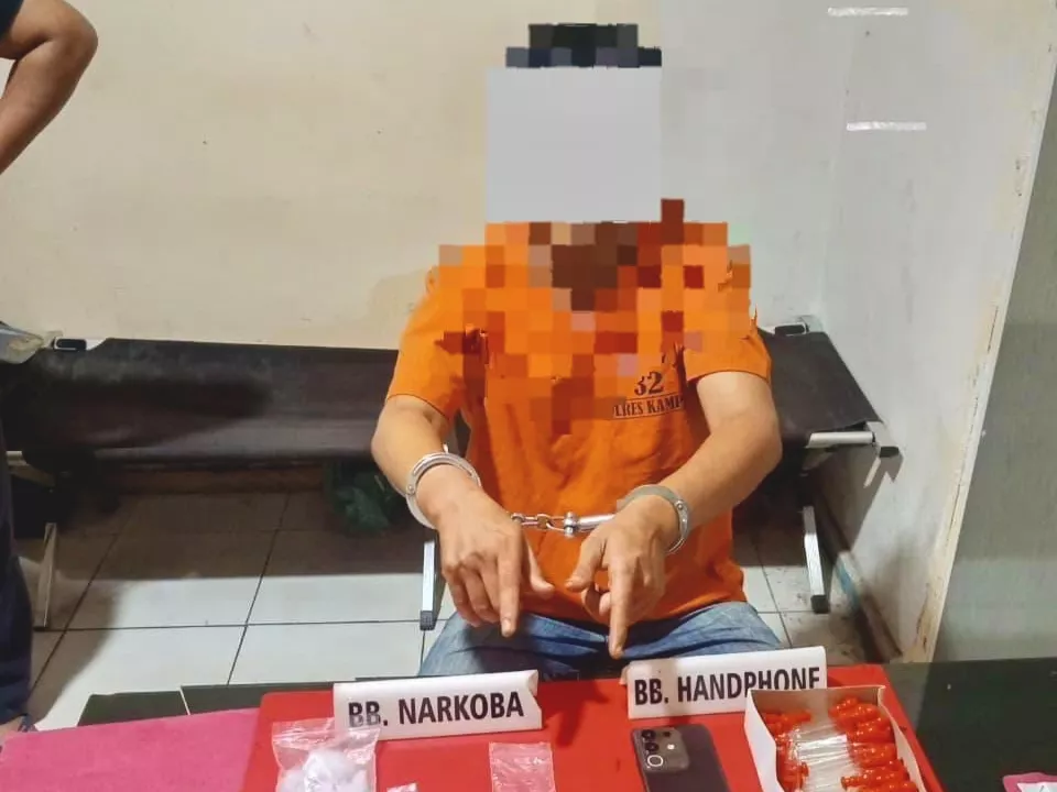 Bawa 62,46 gram Sabu, Polisi Tangkap Pengedar di Kampar