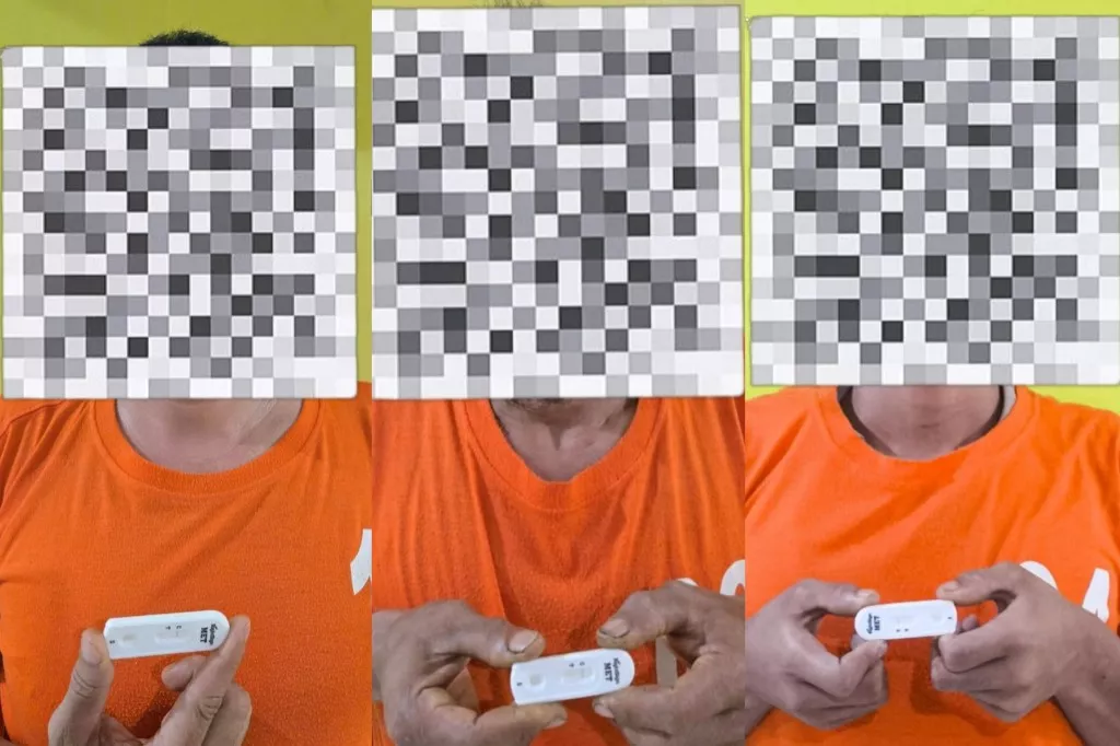 Polsek Bukit Batu Amankan Tiga Pengguna Sabu, Salah Satunya Pelajar