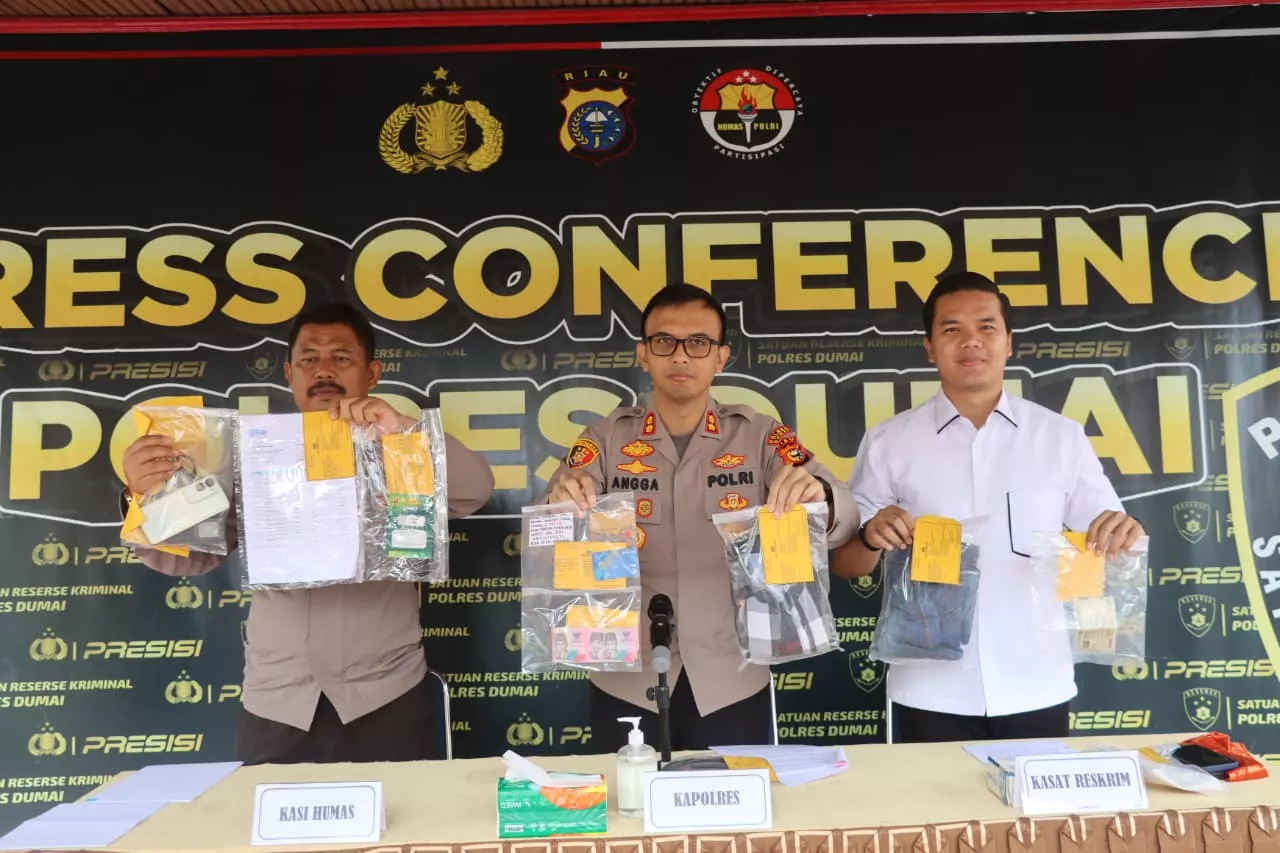 Residivis Ganjal ATM Diciduk Polres Dumai