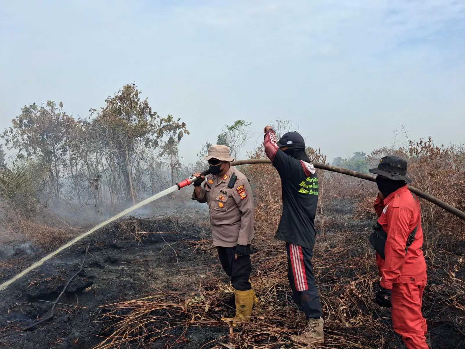 Riau Dikepung 229 Titik Panas, Terbanyak di Bengkalis 